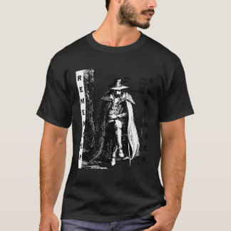 Kom ihåg Guy Fawkes Illustration T Shirt