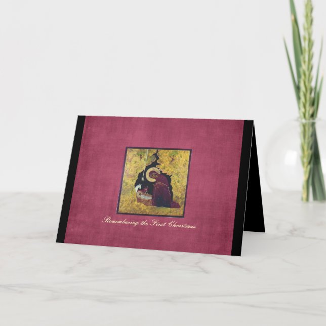 Kom ihåg julhälsningskort helgkort (Framsida)