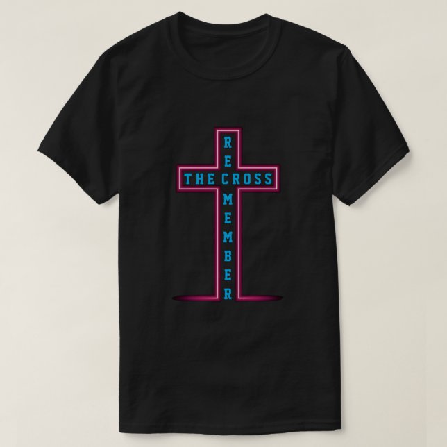 Kom ihåg korset t shirt (Design framsida)