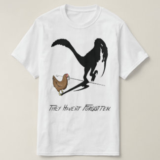 Kom ihåg kycklingarna (dinosaur-tecknaden) t shirt
