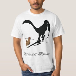 Kom ihåg kycklingarna (dinosaur-tecknaden) t shirt