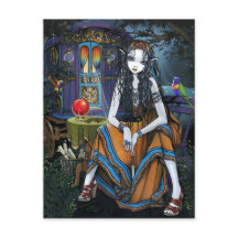 Kom ihåg mig, bohemisk zigenare Fortune Teller Pos