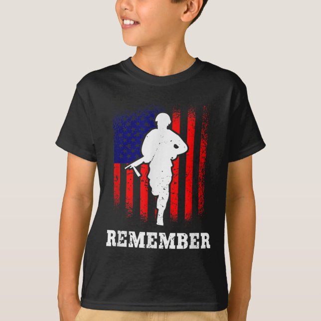 Kom ihåg minnesdagen t shirt (Framsida)
