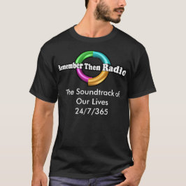 Kom ihåg Mörken för radioLogotyp sedan T Shirt