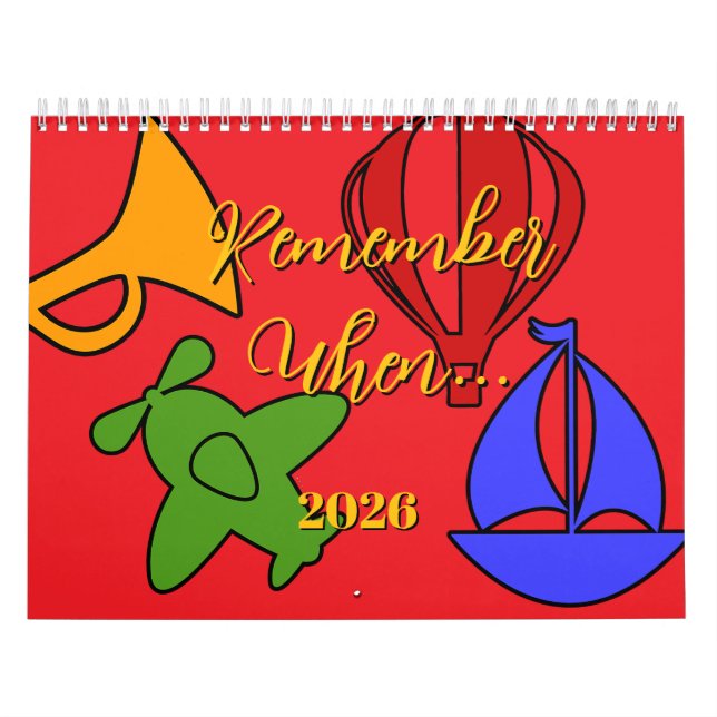 Kom ihåg när.. 2026 kalender (Omslag)