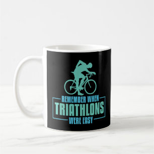 Kom ihåg när triatloner var enkla triatlete Tri Kaffemugg
