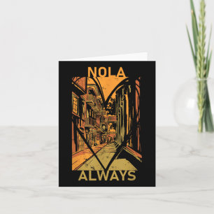 Kom ihåg Nola Glöm aldrig New Orleans Stöd Alltid Kort