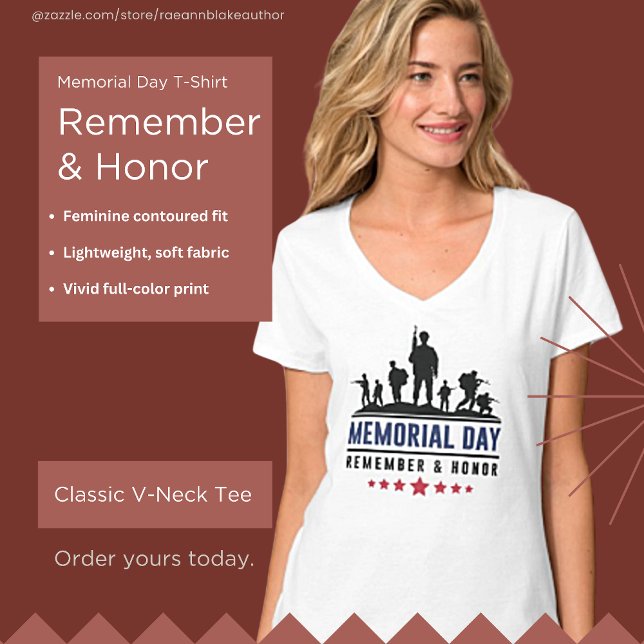 Kom ihåg och hedra minnesdagen T-Shirt (Skapare uppladdad)