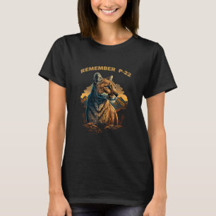 Kom ihåg P 22 Los Angeles LA Mountain Lejon P22 T Shirt