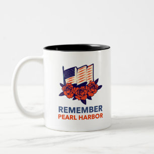 Kom ihåg Pearl Harbor Två-Tonad Mugg