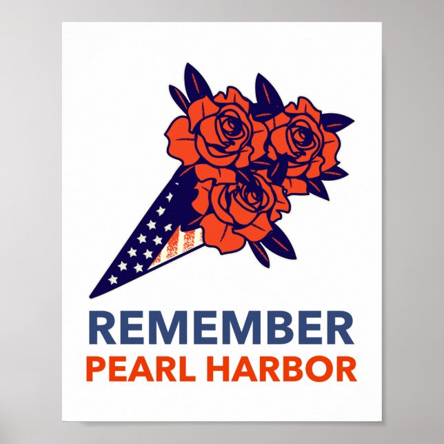Kom ihåg Pearl Harbour Poster (Framsidan)