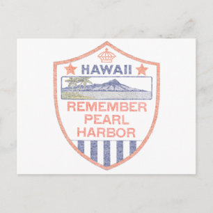 Kom ihåg Pearl Harbour Vykort