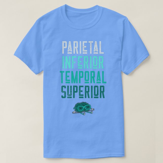 Kom ihåg PITS och hitta den patologiska optometrik T Shirt (Design framsida)