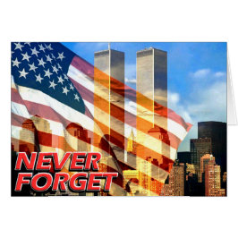 Kom ihåg terroristattackerna den 11 september 2001 OBS kort