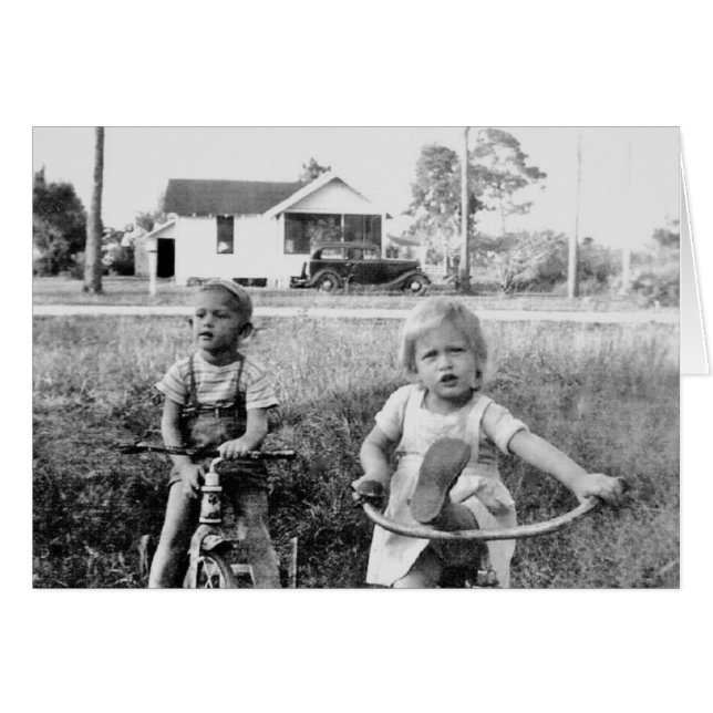 Kom ihåg - Trehjulingar OBS Kort (Framsidan Horizontal)