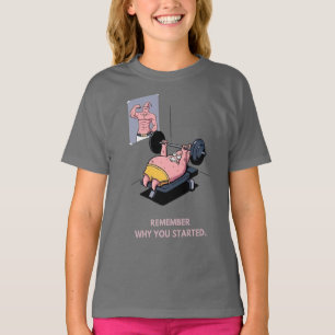 Kom ihåg varför du startade Motivational patrick T Shirt