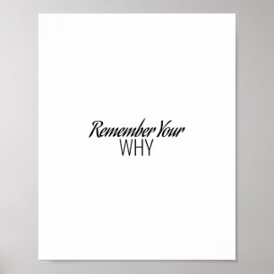 Kom ihåg varför, Motiv Poster
