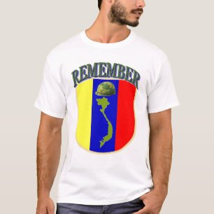 Kom ihåg Viet Nam logotyp T Shirt