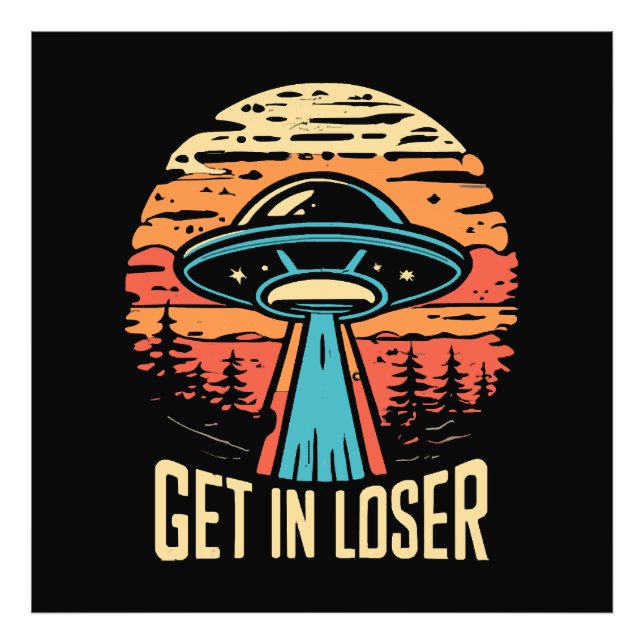 Kom in förlorare fototryck (Framsidan)