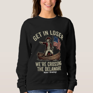 Kom in förlorare, vi korsar Delaware roligt T Shirt