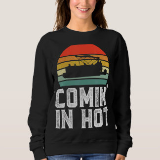 Kom in i Hett Pontoon kapten Boat Boating T Shirt