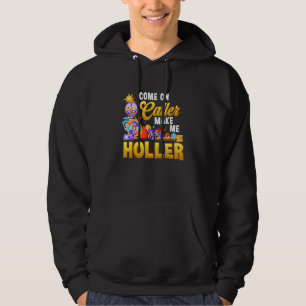 Kom in Samtalande Gör Mig Skrika Lotteri Spel Luck Hoodie