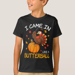 Kom in som en Butterball Rolig Thanksgiving Män T Shirt