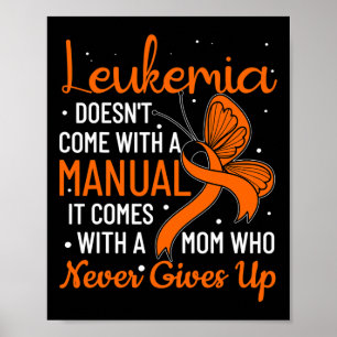 Kom inte med manuell leukemi poster