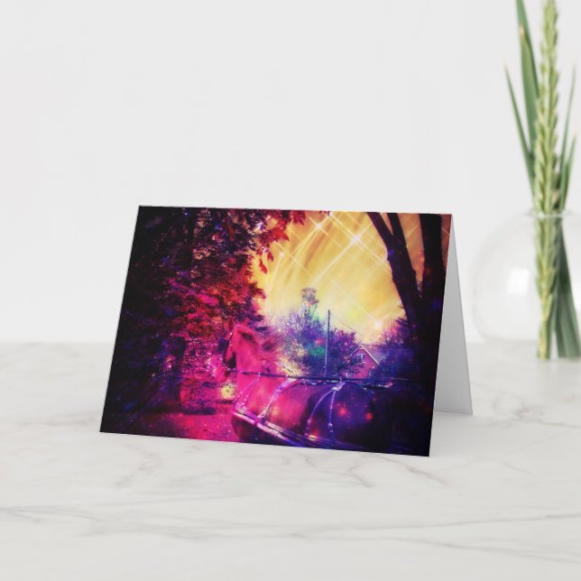 Kom inte snart. kort (Framsida)