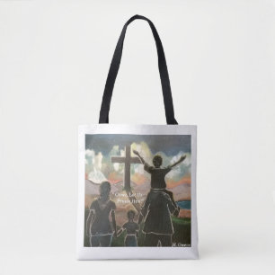 "Kom, låt oss berömma honom!" Tote Bag Tygkasse