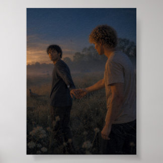 Kom med mig | HBTQ-konstprojekt Poster