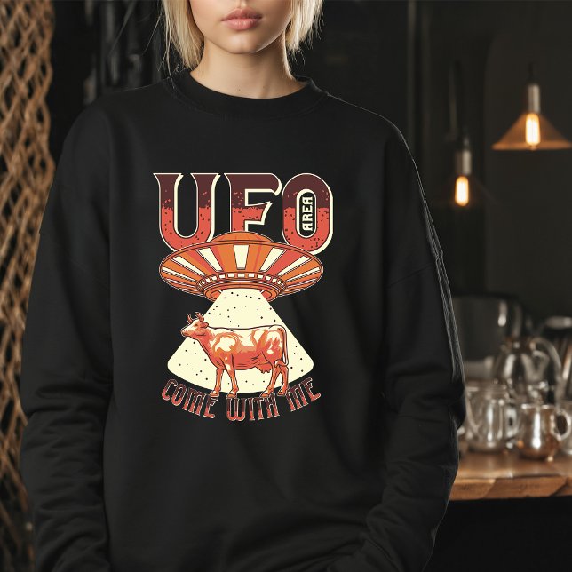 Kom med mig UFO-område T-shirt (Skapare uppladdad)