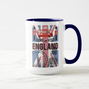 Kom och besök England Mugg