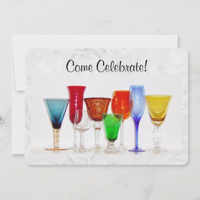 Kom och fira inbjudan (Framsida)