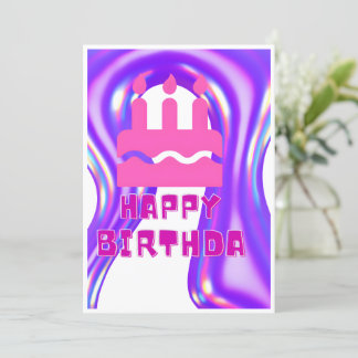 Kom och fira med oss! Följ med oss på en födelseda Inbjudningar