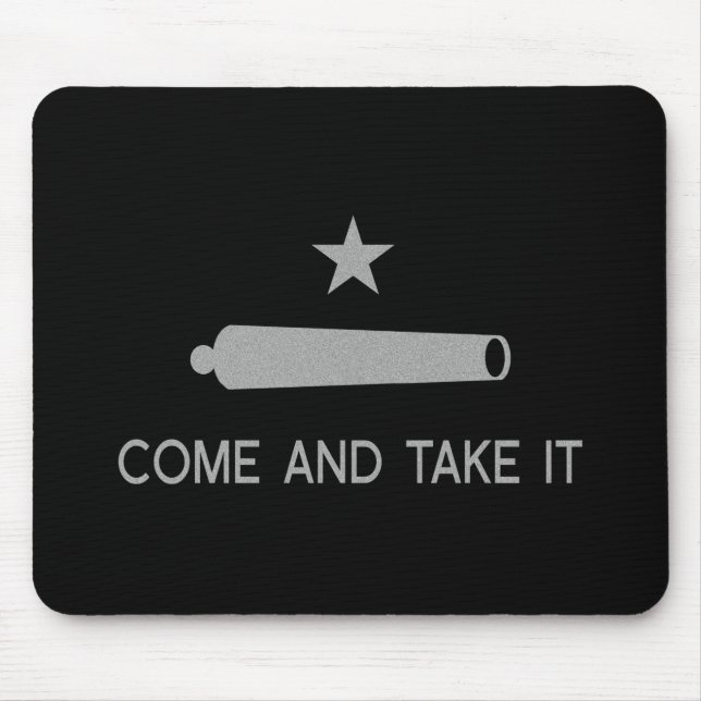 Kom och ta den Flagga ~ Texas Musmatta (Framsidan)