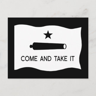 Kom och ta den Flagga ~ Texas Vykort