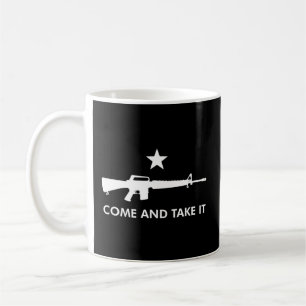 Kom och ta den M16A1 Xm16E1 M16 Texas Alamo Hist Kaffemugg