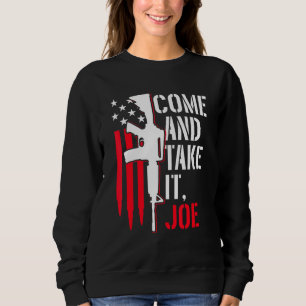 Kom Och Ta Det Joe Vapenrättigheter Ar-15 Amerikan T Shirt