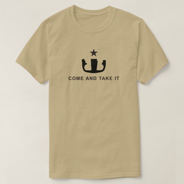 Kom och ta det pilotyoke T-Shirt (Design framsida)