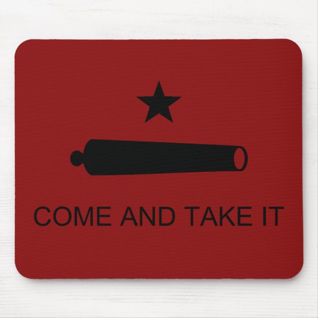Kom och ta det! Texas State Strider Flagga Musmatta (Framsidan)