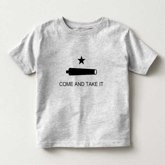 Kom och ta det! Texas State Strider Flagga T Shirt (Framsida)