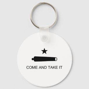 Kom och ta Texas Flagga Nyckelring