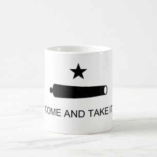 Kom och ta Texas Flagga-slaget mot Gonzales Kaffemugg
