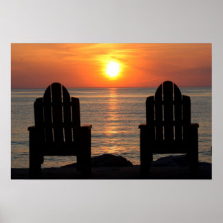 Kom och titta på solnedgången poster