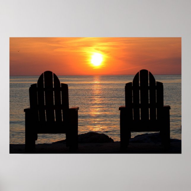 Kom och titta på solnedgången poster (Framsidan)