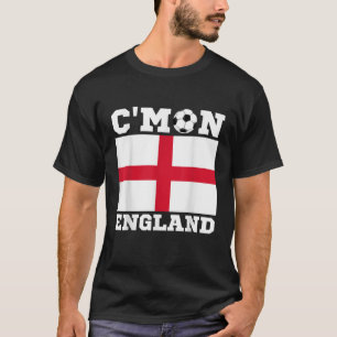 Kom on England Fläkt Football 2021 Ocer England S T Shirt