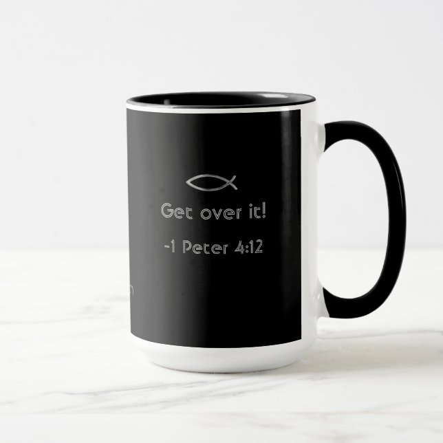 Kom över den! gotGod316.com Skript Mugg (Höger)