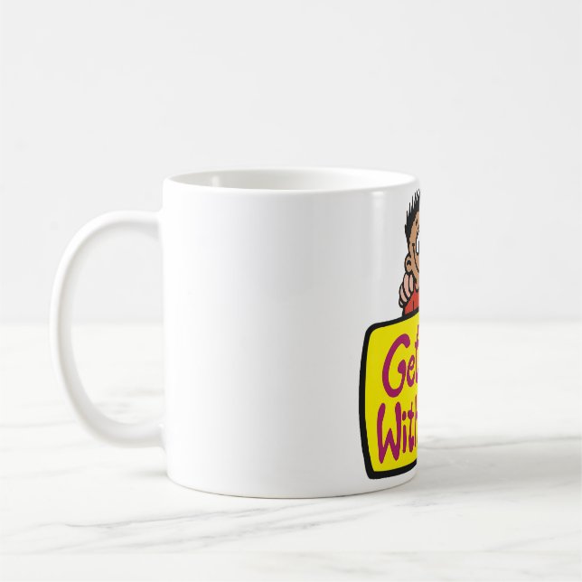 Kom överens med andra Vänner Vänlighet och Enighet Kaffemugg (Vänster)