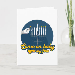 KOM PÅ BABY LJUS MIN MENORAH -.png Helgkort